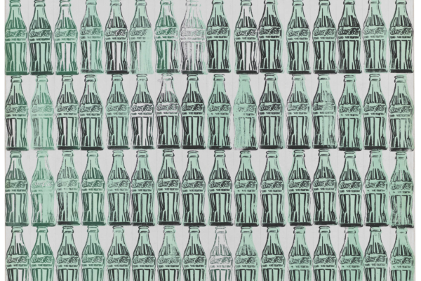Andy Warhol. Green Coca-Cola Bottles, 1962. Whitney Museum of American Art, New York; purchase with funds from the Friends of the Whitney Museum of American Art. © 2019 The Andy Warhol Foundation for the Visual Arts, Inc. / Artists Rights Society (ARS), New York.