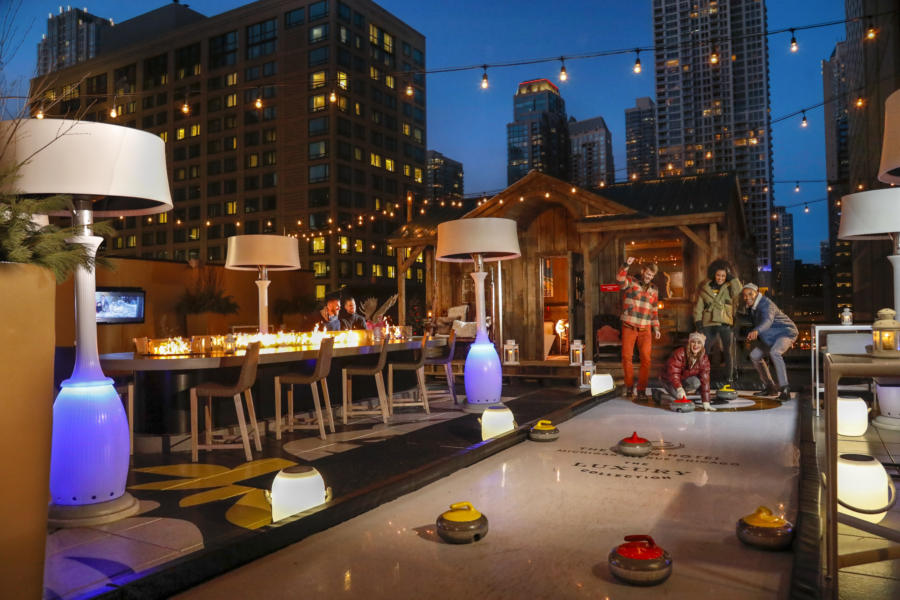 Take a look at Avec's new rooftop bar