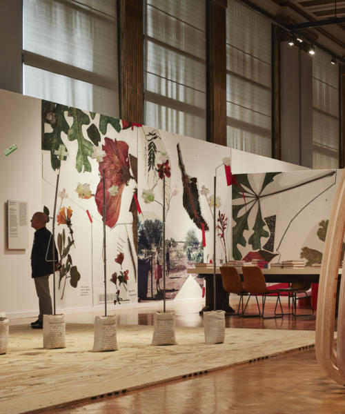 An exhibit at the Chicago Architecture Biennial 2019/2020