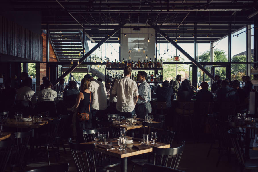 Inside The Promontory bar area
