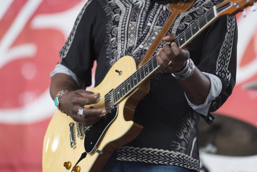 DCASE Blues Music Festival Blues Fest 2018 in Millennium Park Budweiser Crossroads Stage Joe Louis Walker performance