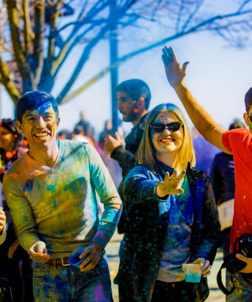 Holi at Navy Pier