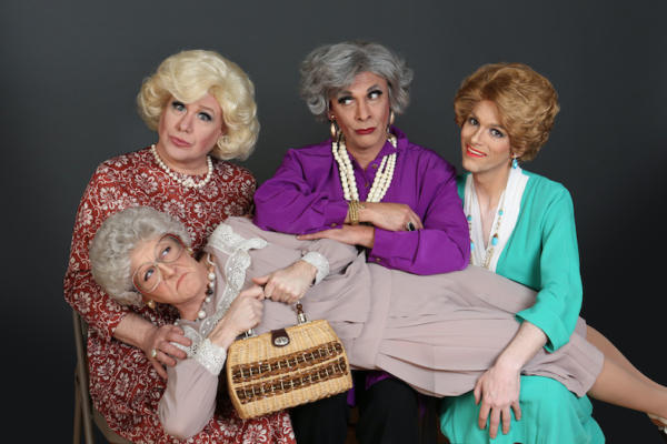 The cast of Hell in Handbag - Golden Girls