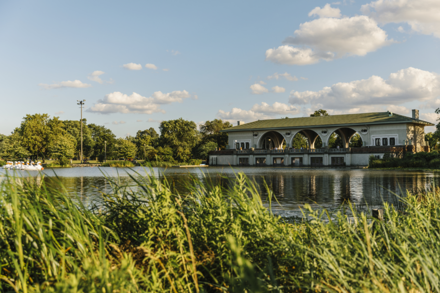 Humboldt Park boat house