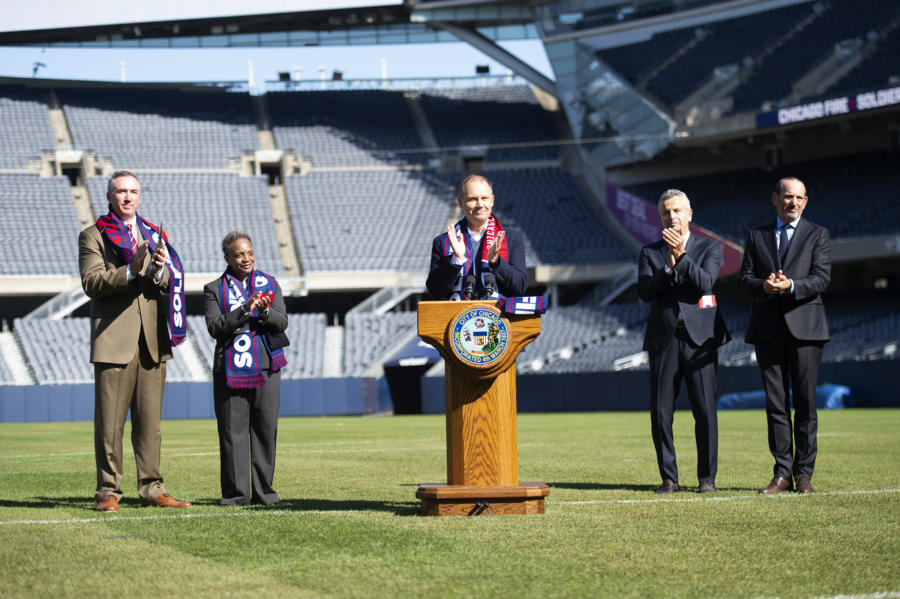 Chicago Fire Football Club Comes Home Choose Chicago