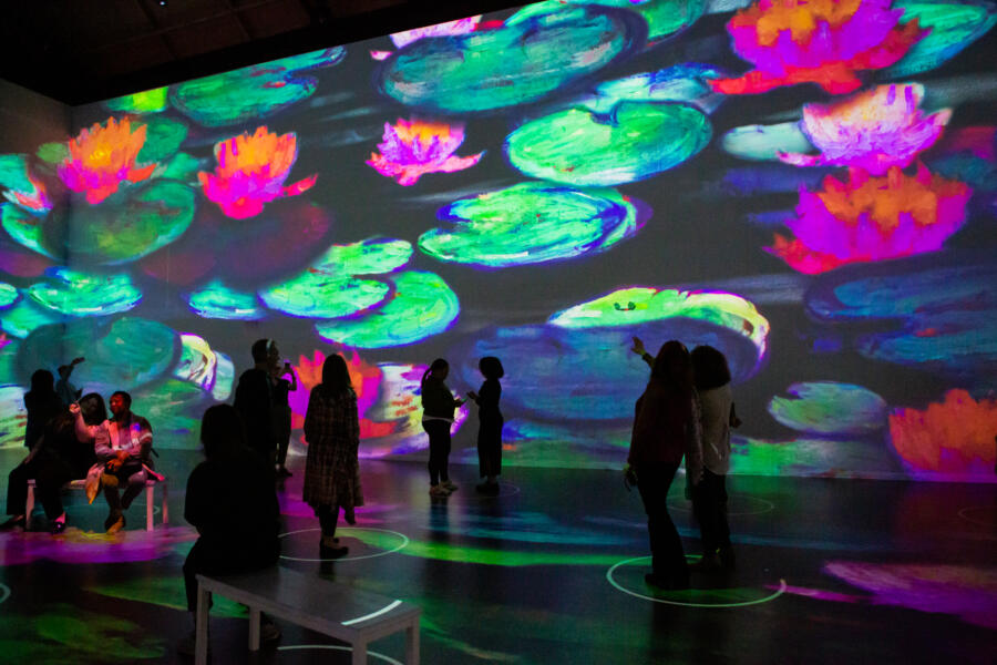 Immersive Monet and the Impressionists (1)- photo by Patrick Hodgon