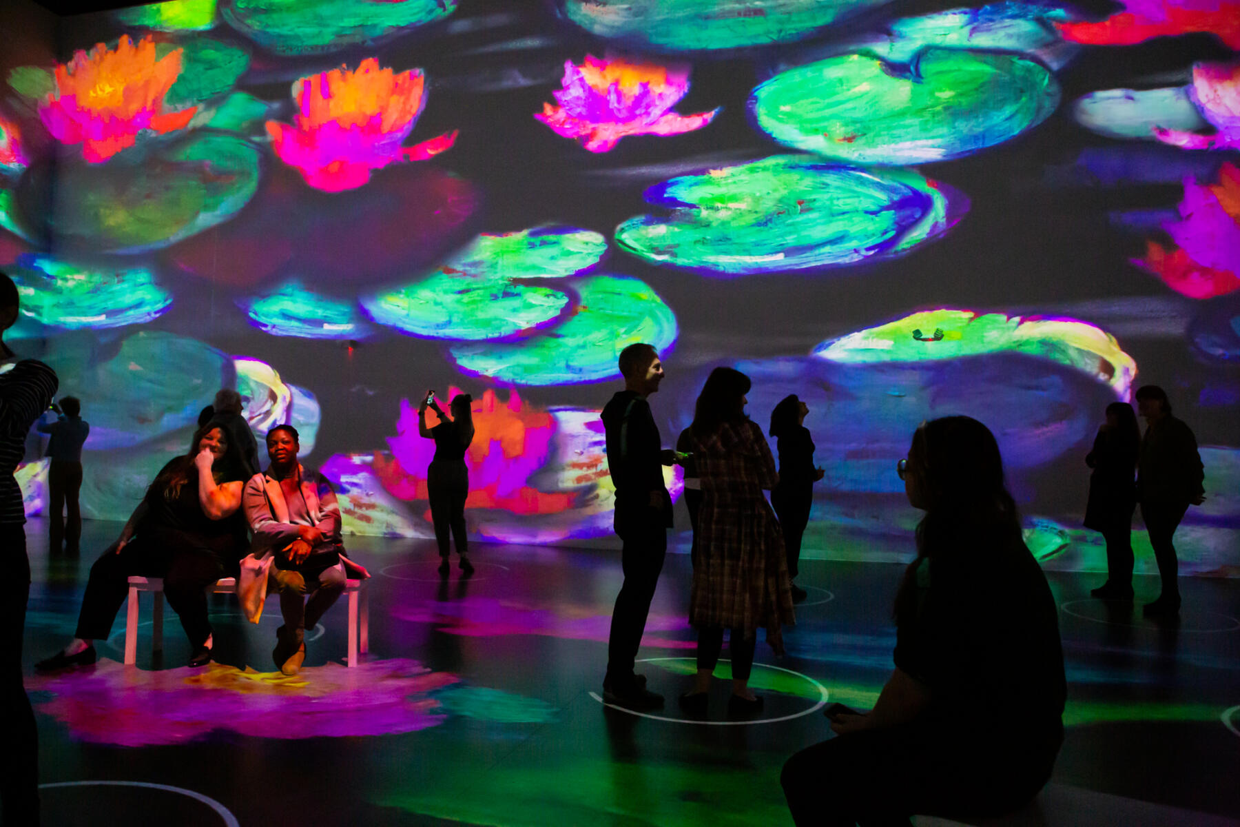 Immersive Monet and the Impressionists (2) – photo by Patrick Hodgon