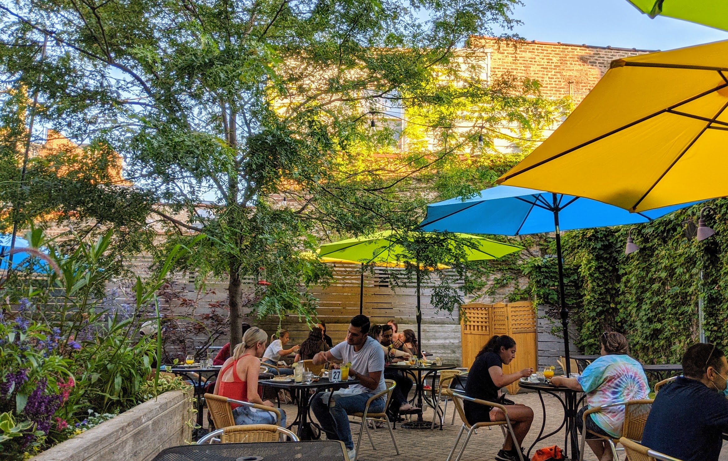 Fiya patio in Andersonville