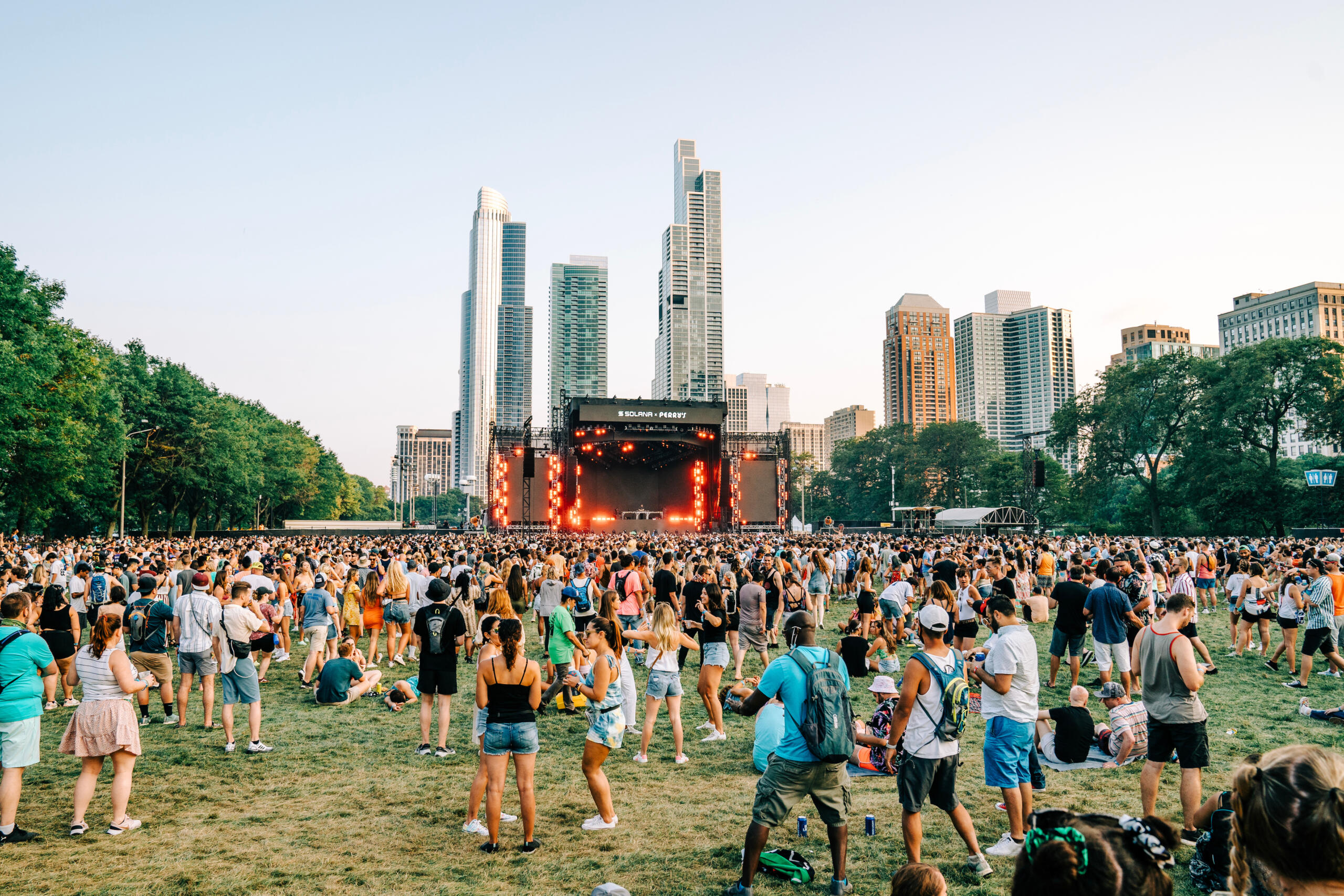 Lollapalooza in Chicago Illinois