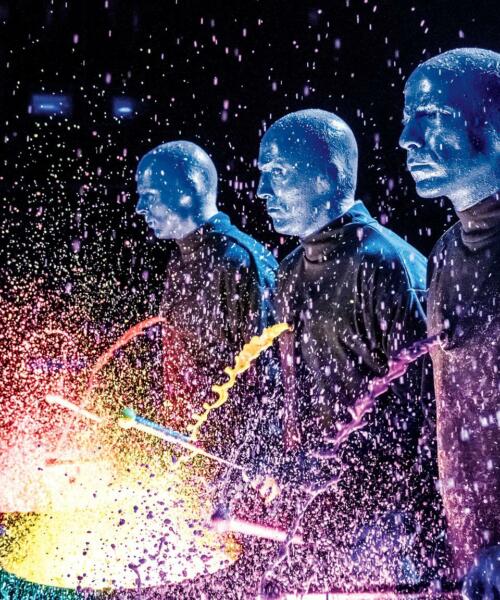 Blue Man Group at the Briar Street Theater