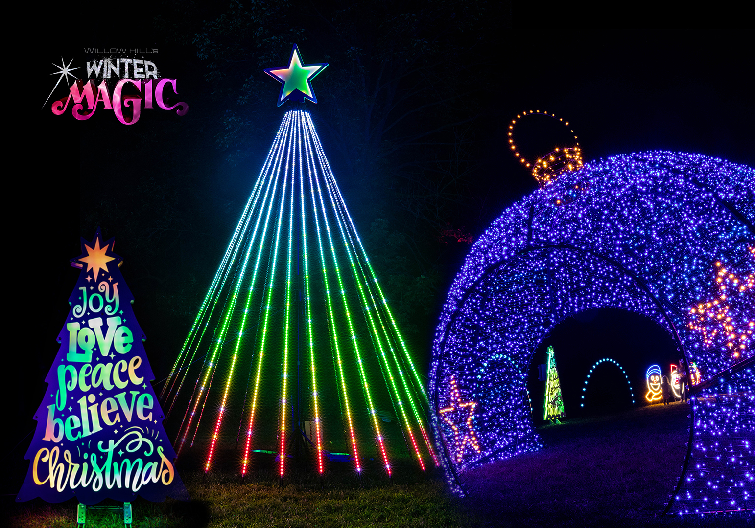 Willow Hill’s Winter Magic | A Drive-Thru Christmas Lights Experience