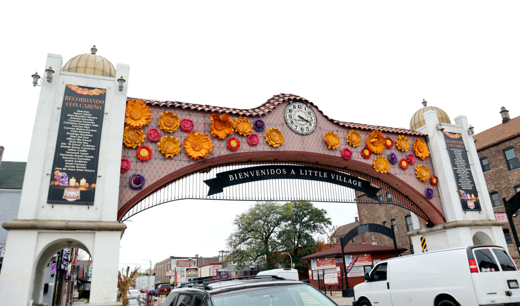 Little Village arch