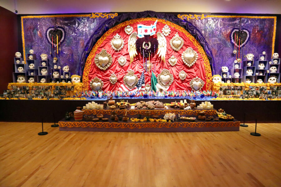 Day of the Dead exhibit at the National Museum of Mexican Art