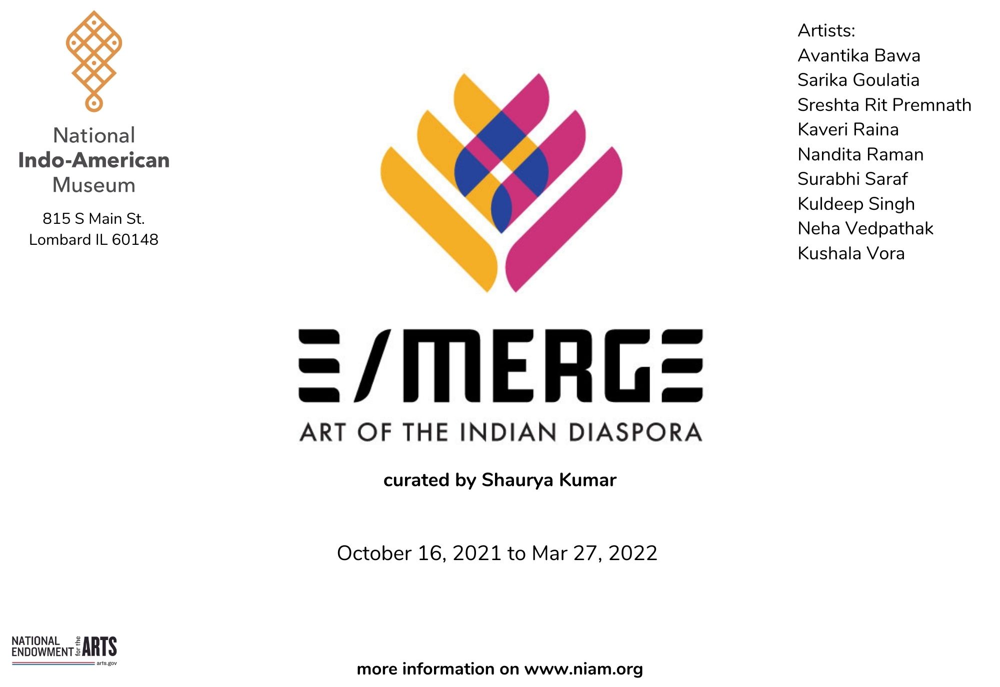 E/Merge: Art of the Indian Diaspora