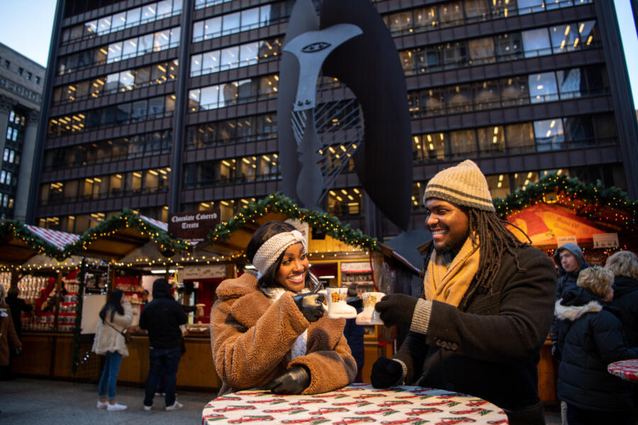 Friends at Christkindlmarket