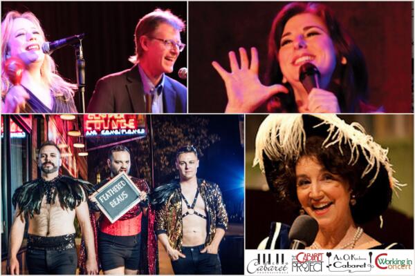 A collage of Cabaret Week performers