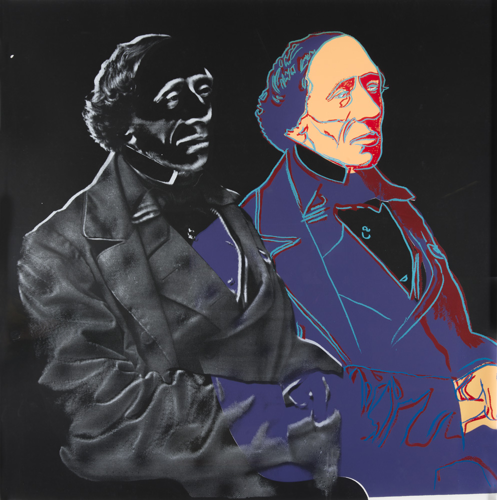 2013.007 _Hans Christian Andersen_, Andy Warhol, Screenprint on Lenox Museum Board, 40 x 40 1_8in