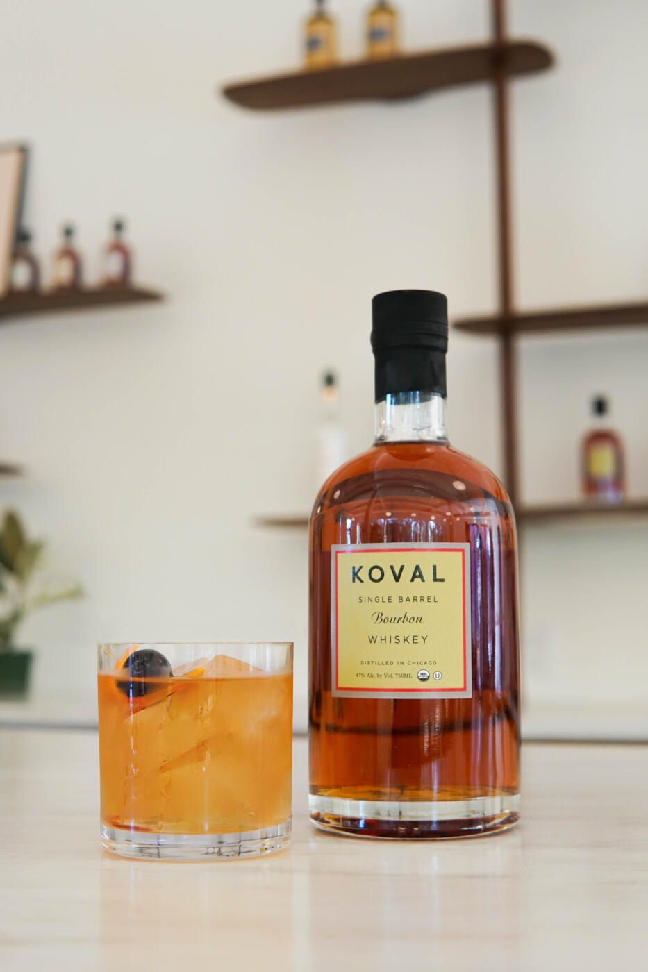 KOVAL tasting room – bourbon cocktail