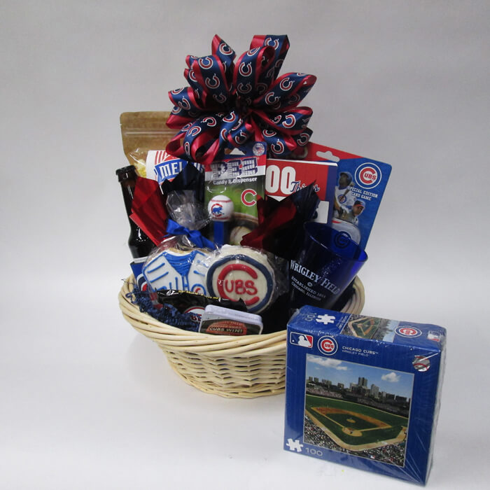 Chicago Cubs 4-Pack Wine Gift