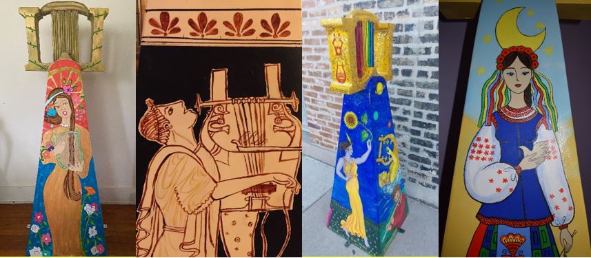 My Painted Lyre: Seeing music in Chicago’s Greektown
