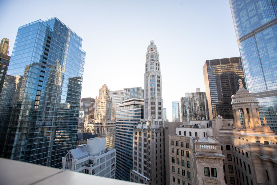 Skyline during Open House Chicago