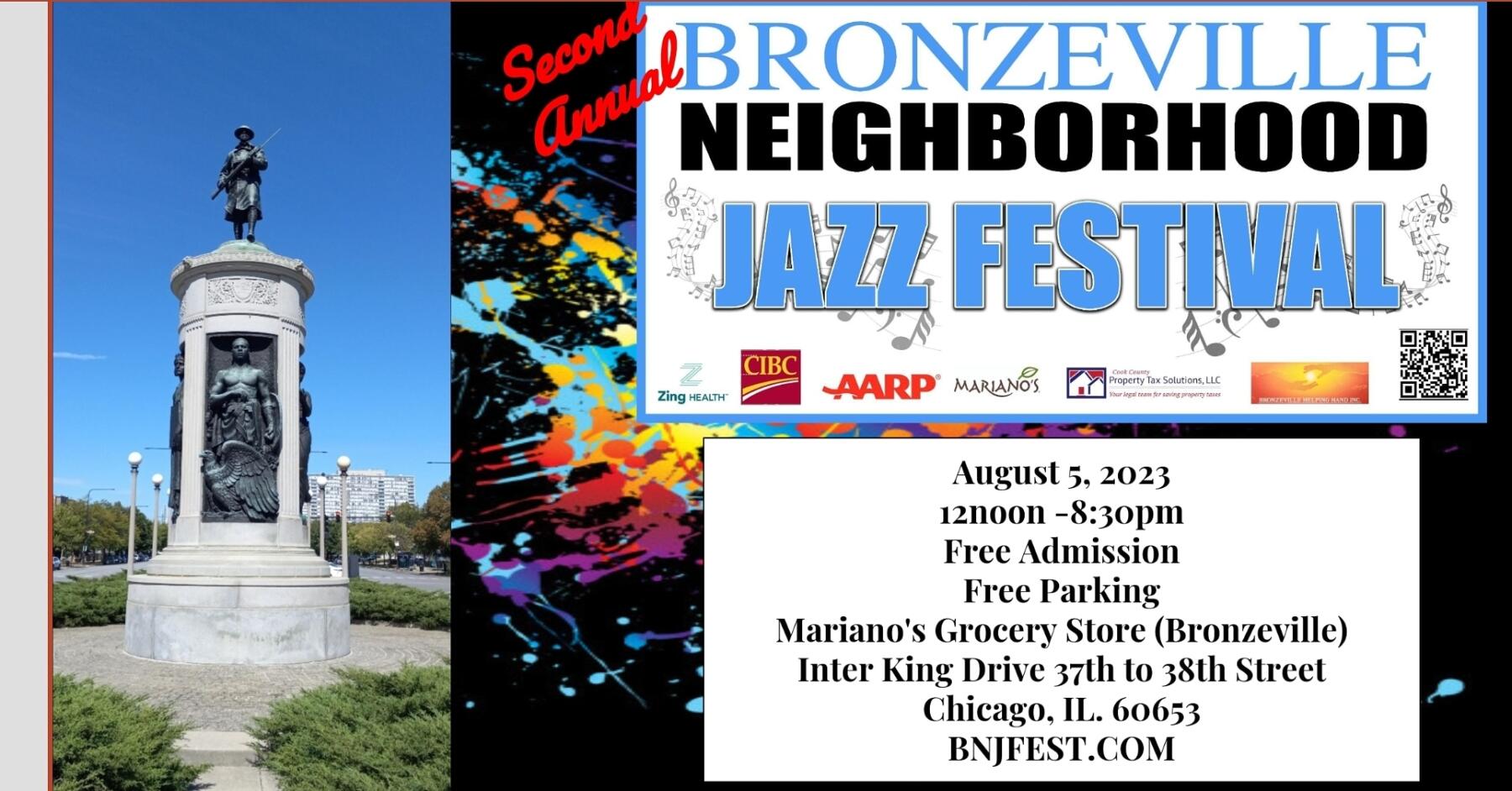 Bronzeville Neighborhood Jazz Festival cover pic