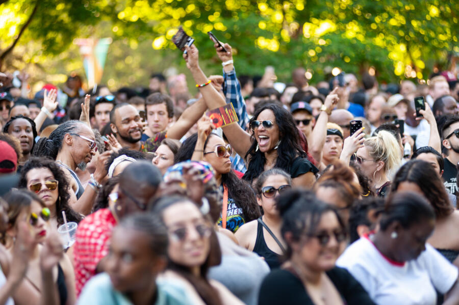 Chicago House Music Festival crowd