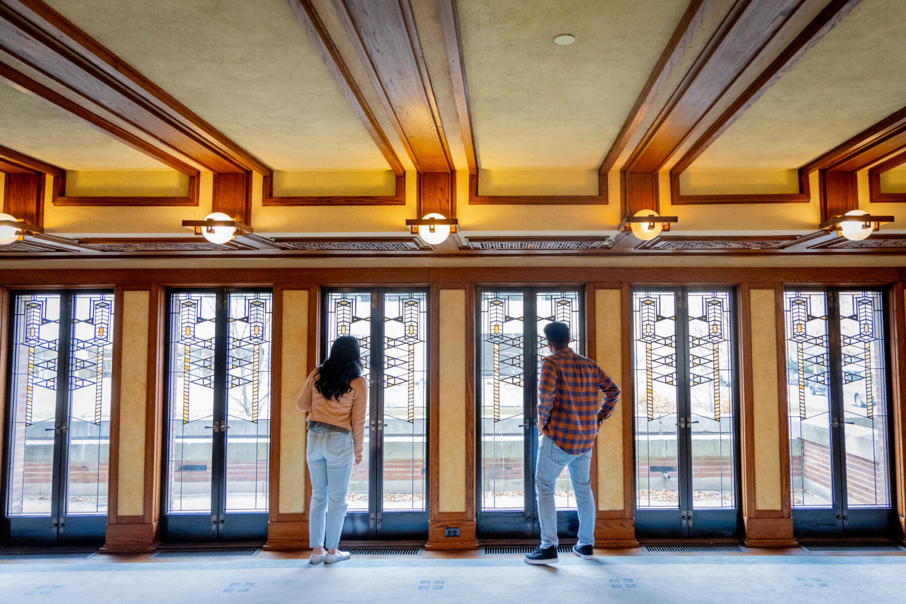 Robie House in Chicago's Hyde Park neighborhood