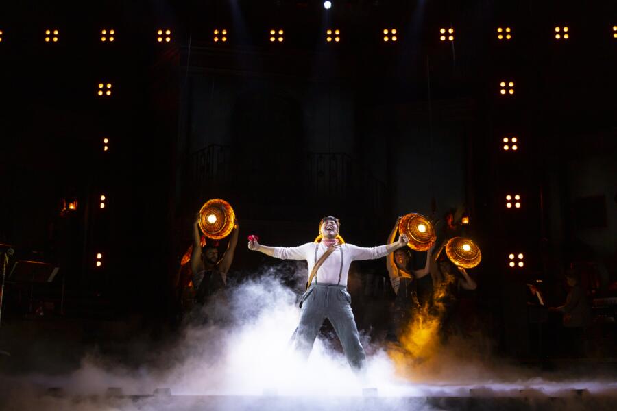 Hadestown by Broadway in Chicago; Photo by T Charles Erikson