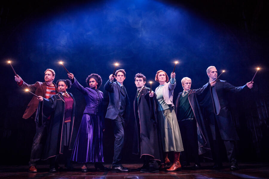 The cast of Harry Potter and the Cursed Child NY