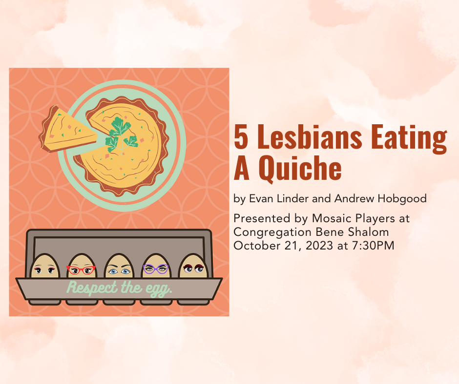 5 Lesbians Eating A Quiche (Facebook Post)