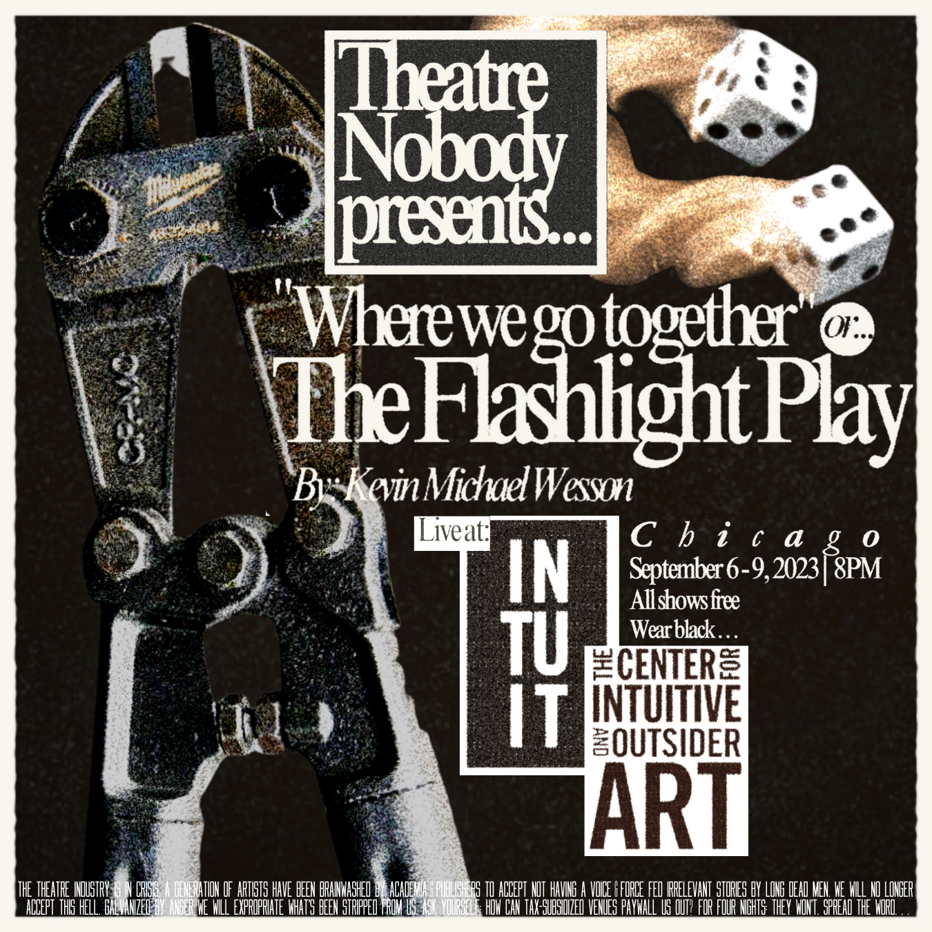The Flashlight Play Flyer