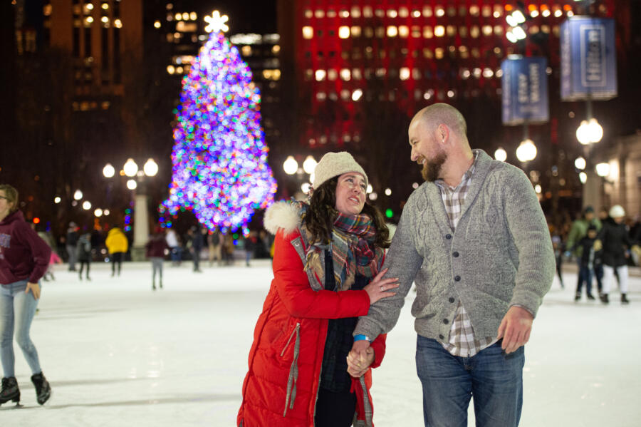 millennium park ice skating