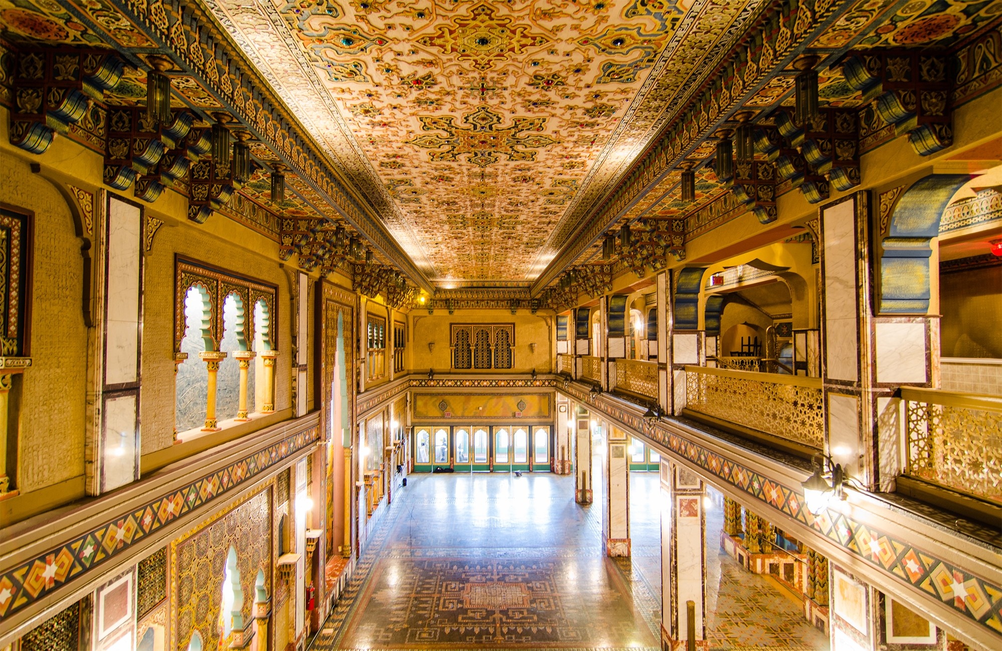 Avalon Regal Theater guilded lobby