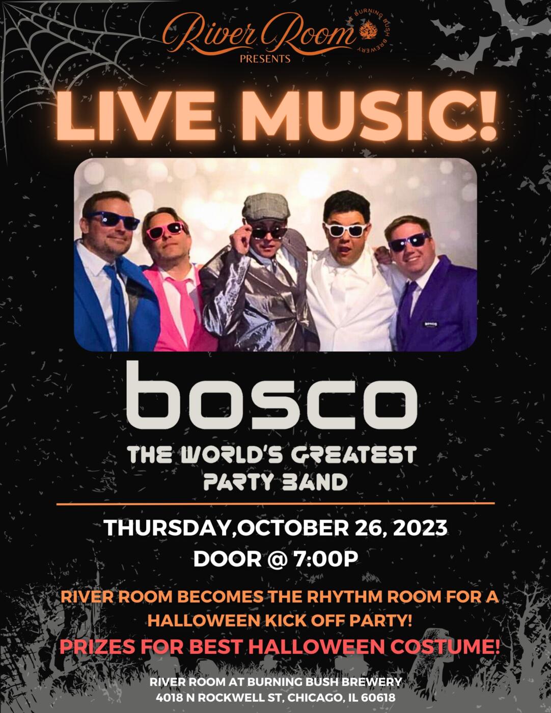 BOSCO LIVE AT RIVER ROOM – 1