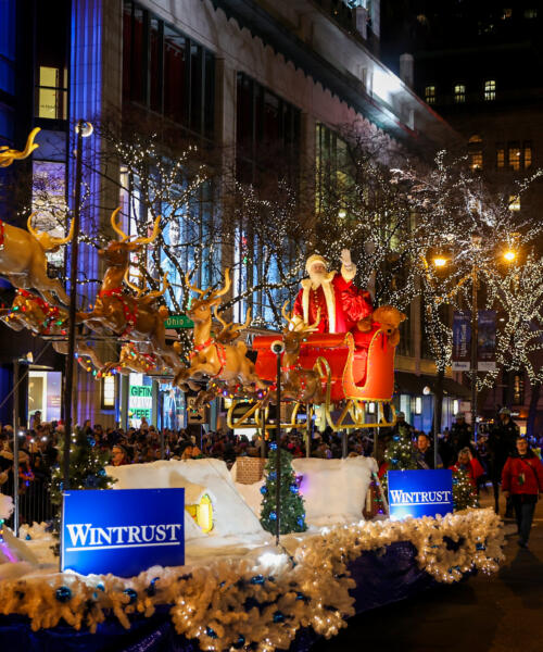 The Wintrust Magnificent Mile Lights Festival