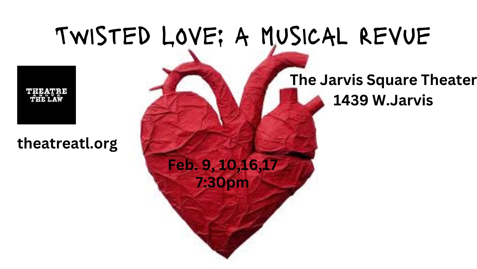 Twisted Love: a musical revue, 02/09/2024