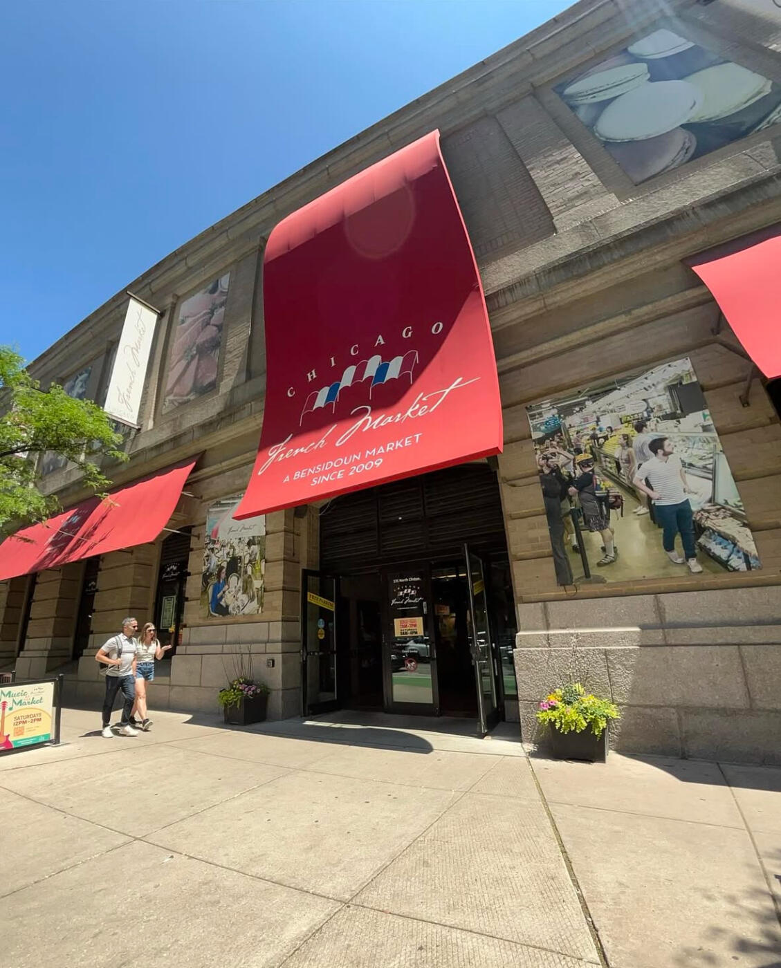 Chicago French Market exterior