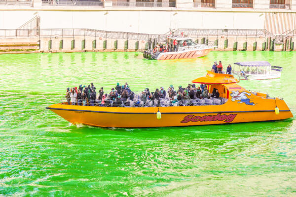 St. Patrick’s Day River Dyeing Cruise