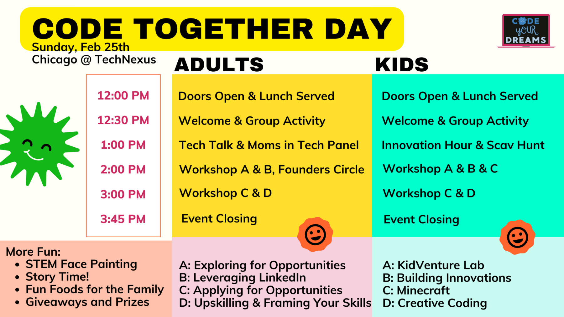 Agenda for Code Together Day (5)