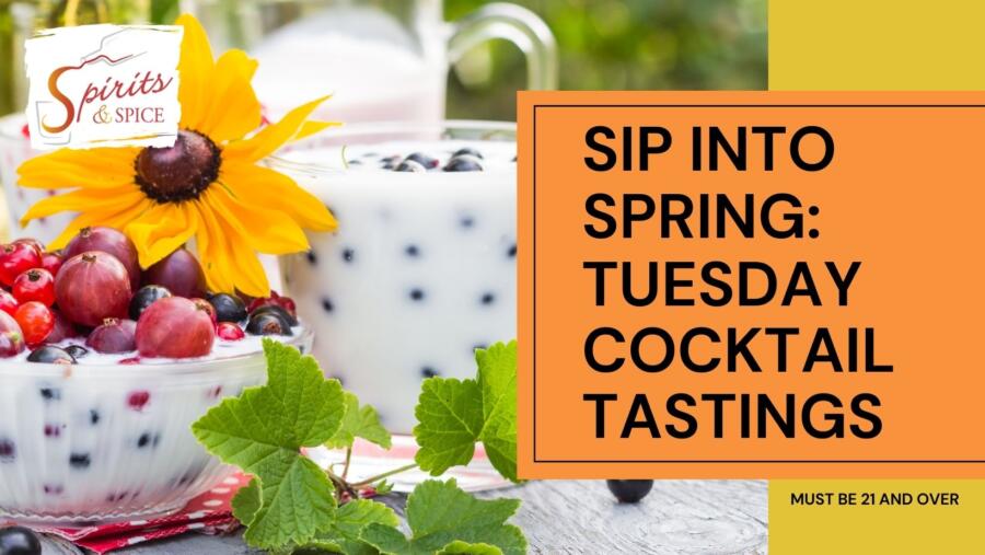 Tasty Tuesdays – TRY Spring Cocktail recipes – Oakbrook