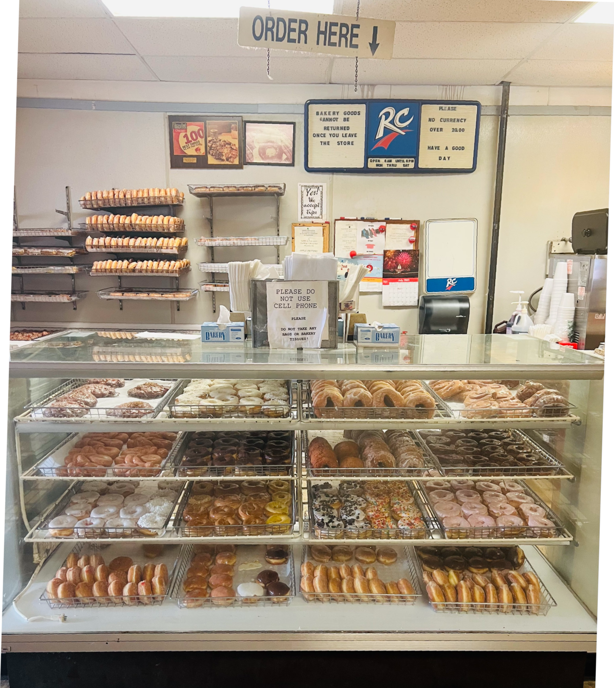 Old Fashioned Donuts on Roseland