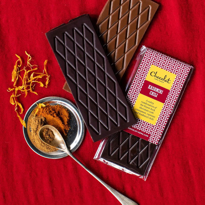 Chocolat Uzma mini chili bar