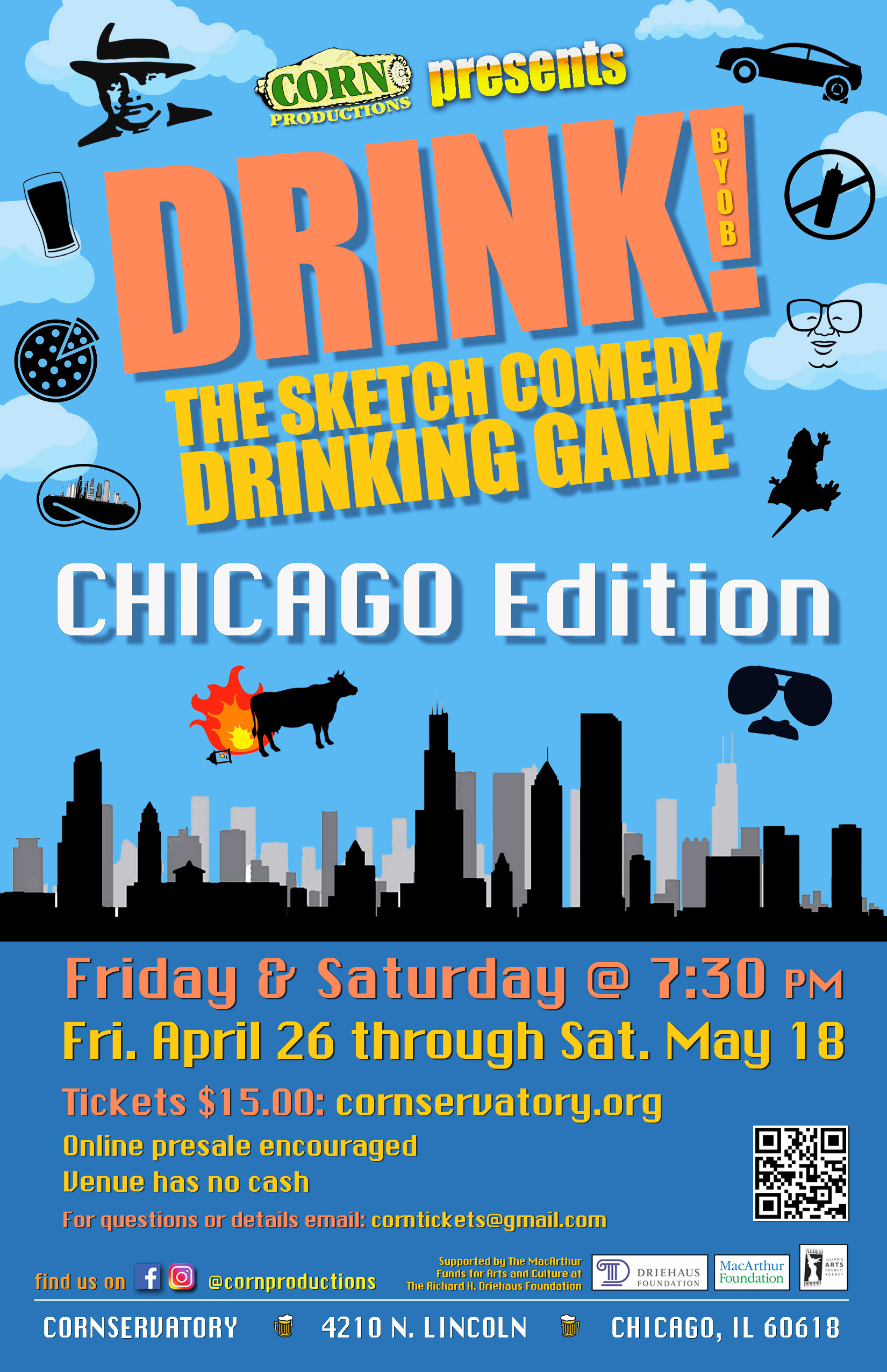 DRINK! The Sketch Comedy Drinking Game: Chicago Edition