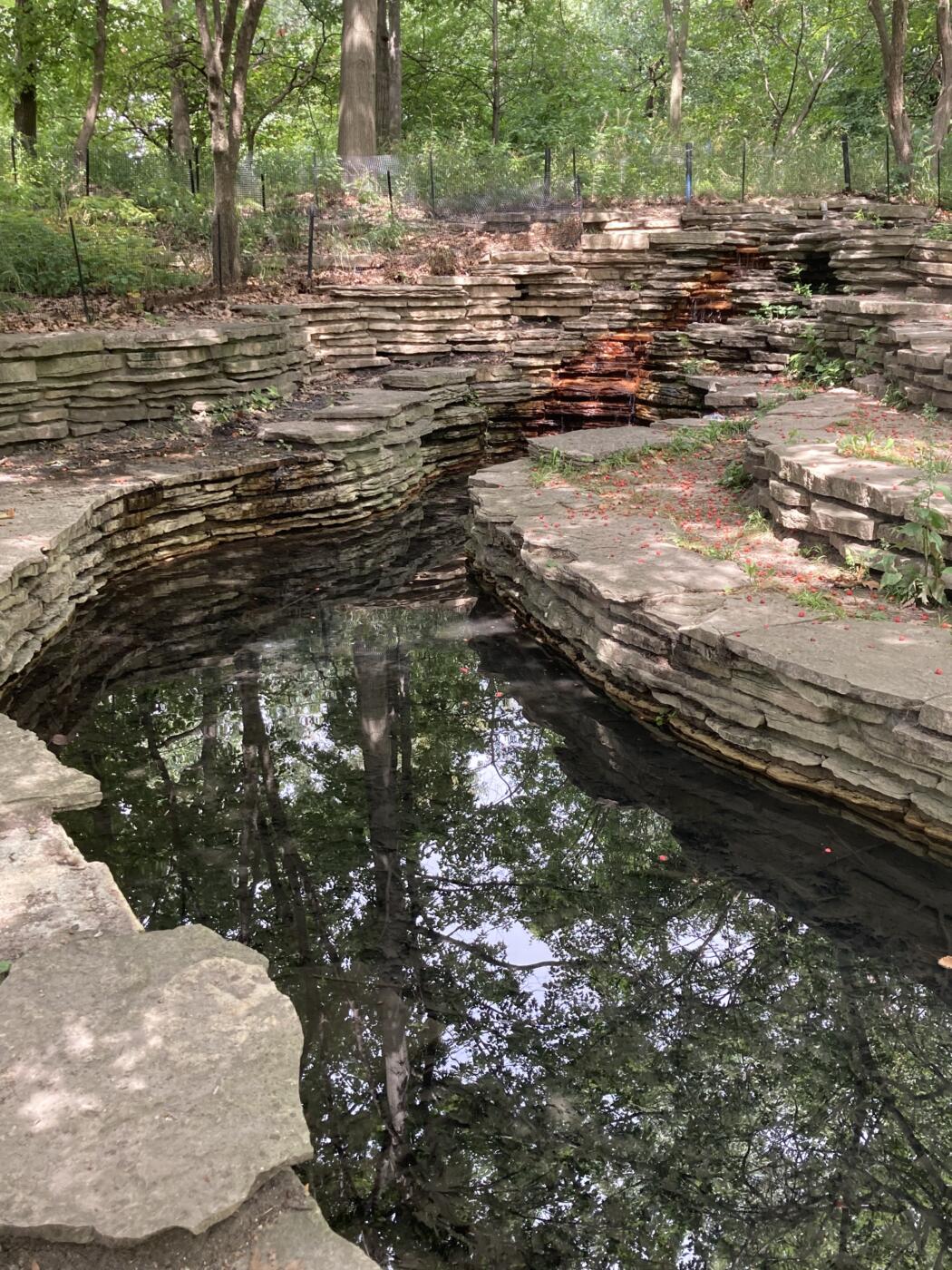 Columbus waterfall