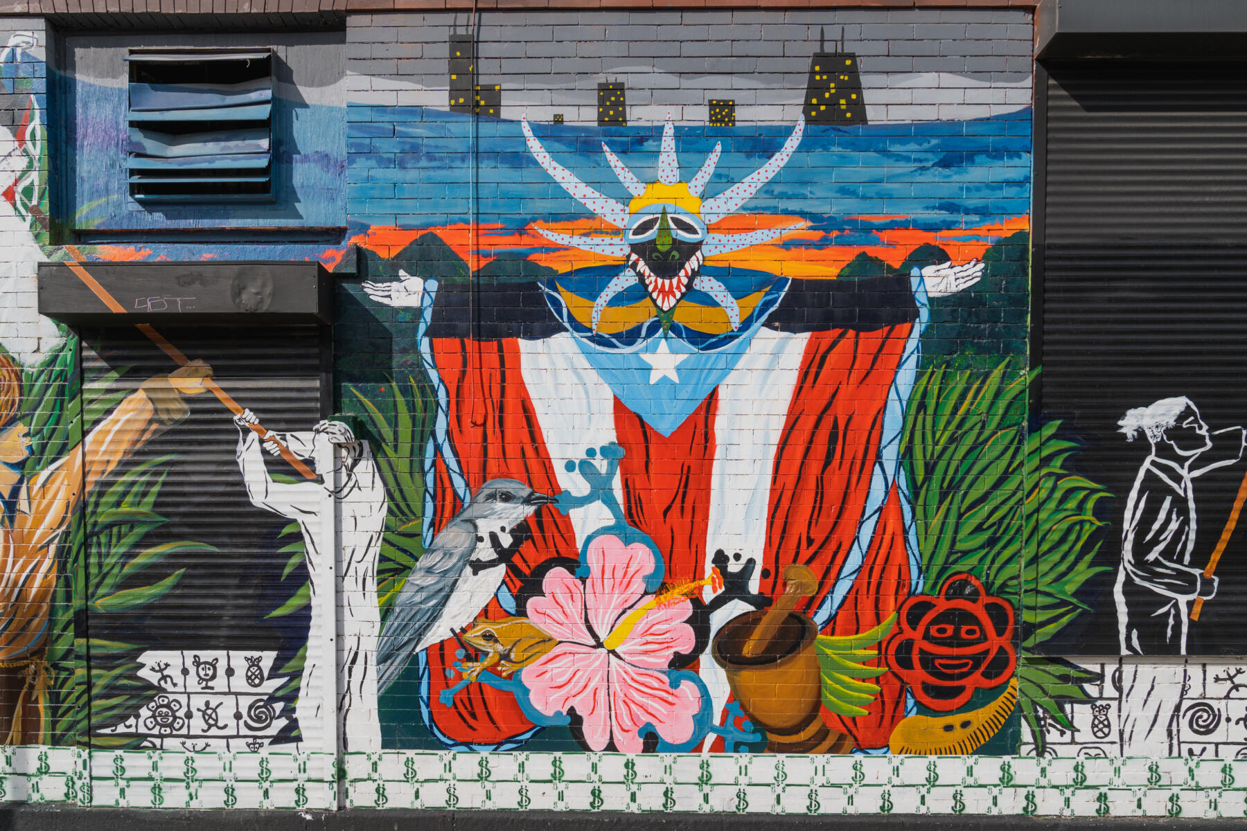 A mural in Humboldt Park