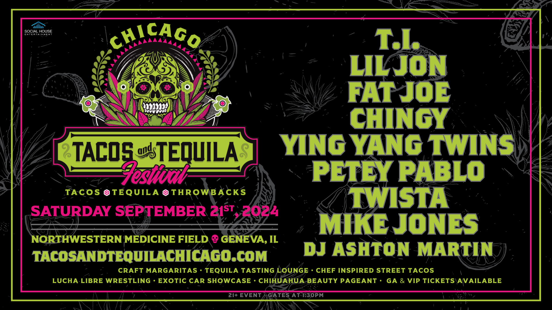 Tacos & Tequila Festival 09/21/2024 Choose Chicago