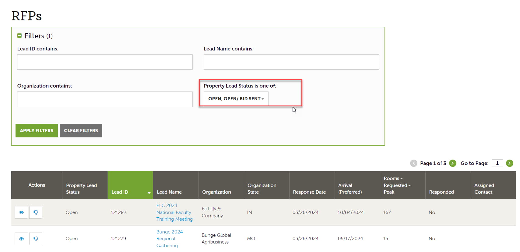 Extranet help: Assign a lead - Partner Resources | Choose Chicago