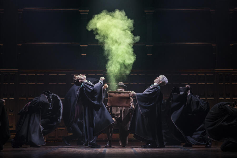 A scene from Harry Potter and the Cursed Child at HPCC NY.