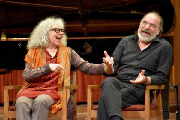 Katrhryn Grody and Mandy Patinkin
